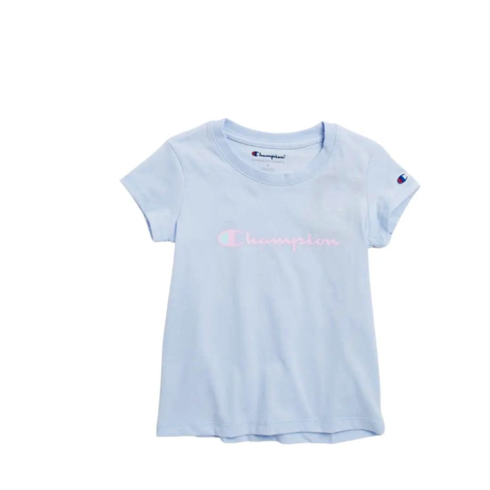 Champion Logo T-Shirt (little girls)
